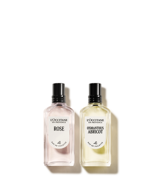 Duo Perfumado Rose (Rosas) e Osmanthus Abricot (Osmanthus)